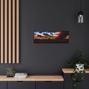 The Chasm – by SHANE FEAZELL – Framed Canvas Print