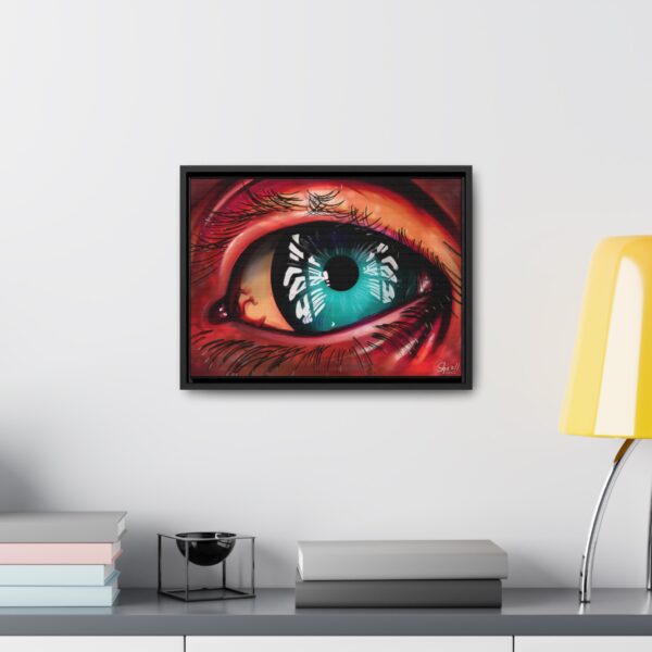 HogEye - Framed Premium Canvas Print - Image 4