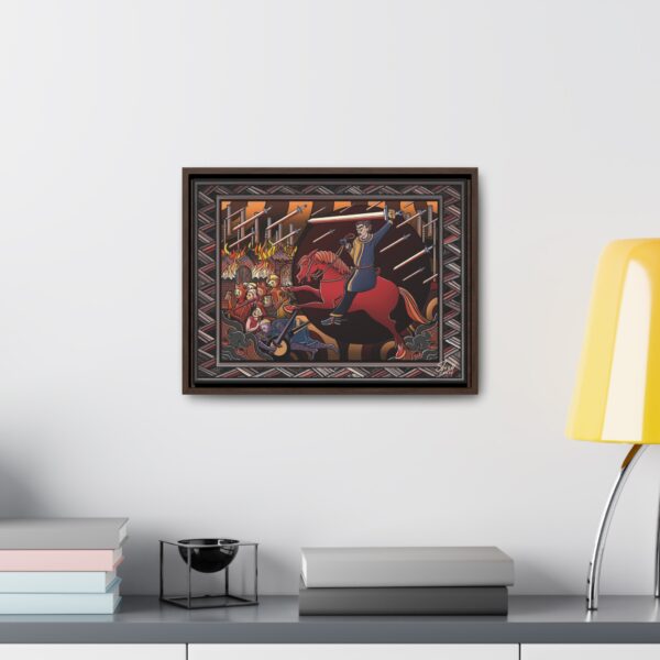 The Spectral Sword - Framed Premium Canvas Print - Image 8