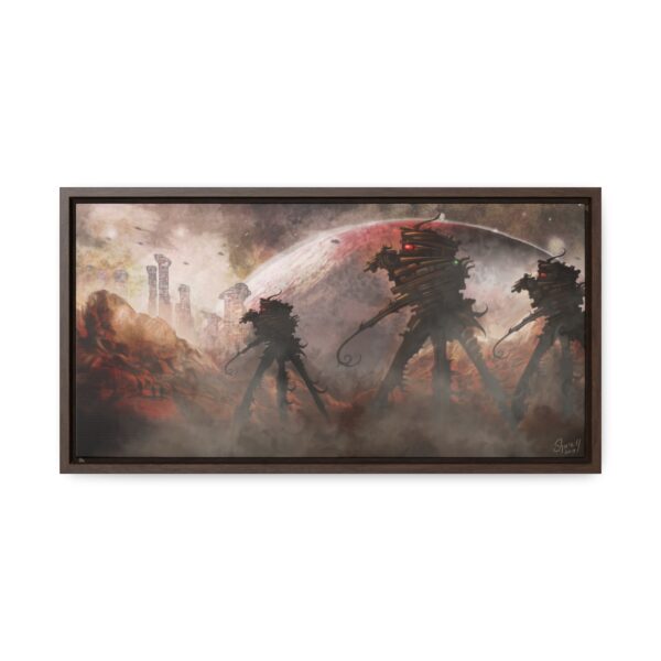 World Encounter - Framed Premium Canvas Print - Image 5