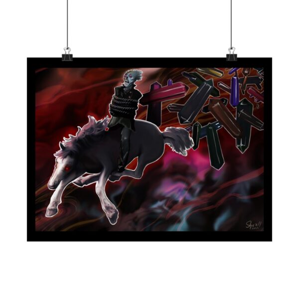 The Rider – Matte Horizontal Poster