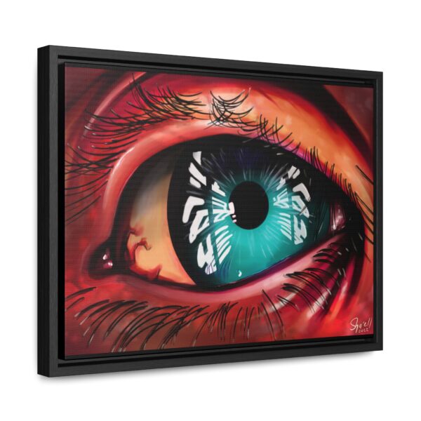 HogEye – Framed Premium Canvas Print