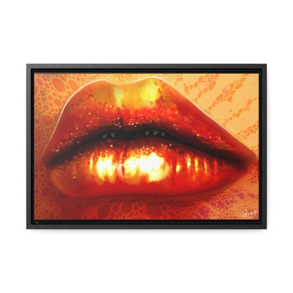 Reptile – Framed Premium Canvas Print