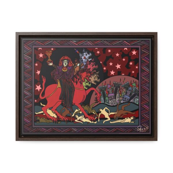 Blood of the Saints -  Framed Premium Canvas Print - Image 5