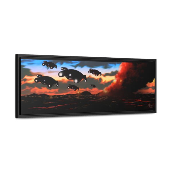 The Chasm - Framed Canvas Print - Image 6