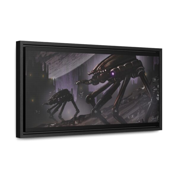 Sentry Patrol – Framed Premium Canvas Print