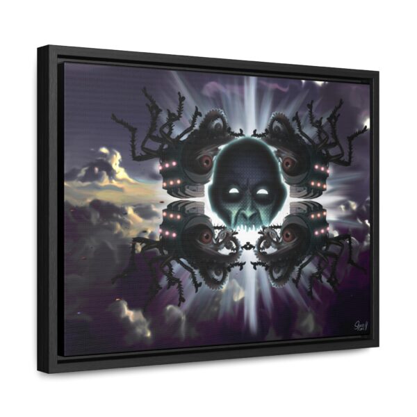 The Encroacher – Framed Canvas Print