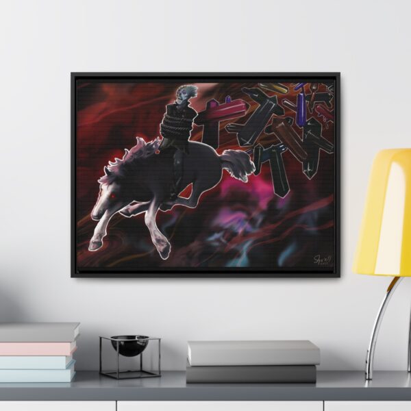 The Rider - Framed Premium Canvas Print - Image 12