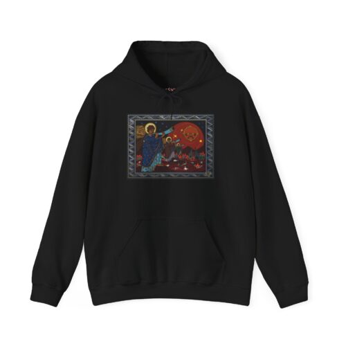 Trumpets of Wormwood - Hooded Unisex Sweatshirt - Image 2